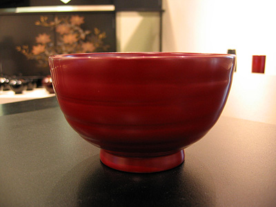 汁椀千筋(朱) 梶原作